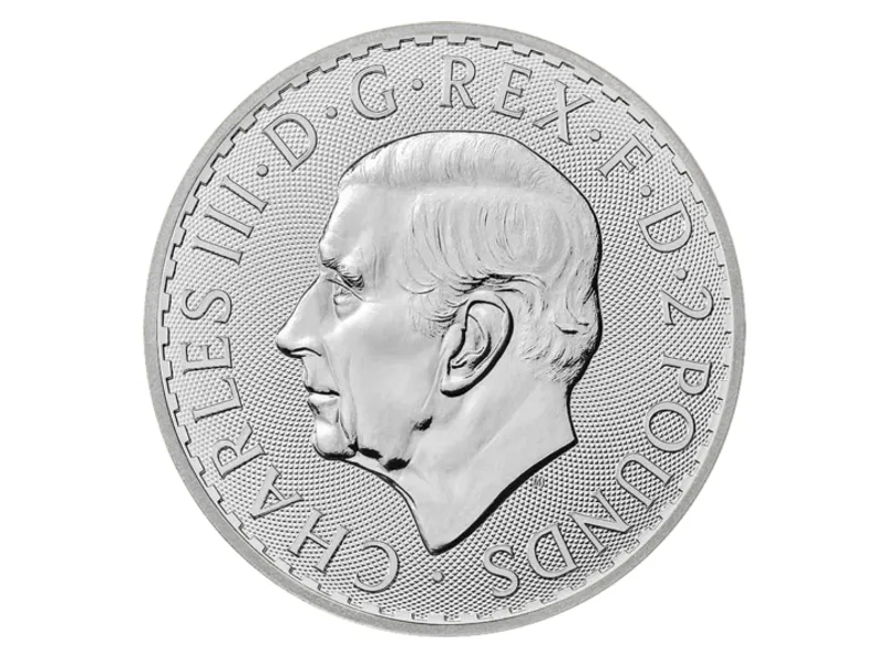 2024 Great Britain Silver Coin 1 oz.: 1 oz. Great Britain silver coin 2024