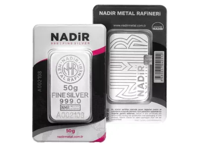 Nadir Silver Bar 50 g.