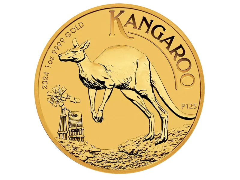 Kangaroo Gold Coin 1 oz. (mixed years): 1 oz. Kangaroo Gold Coin (mixed years)
