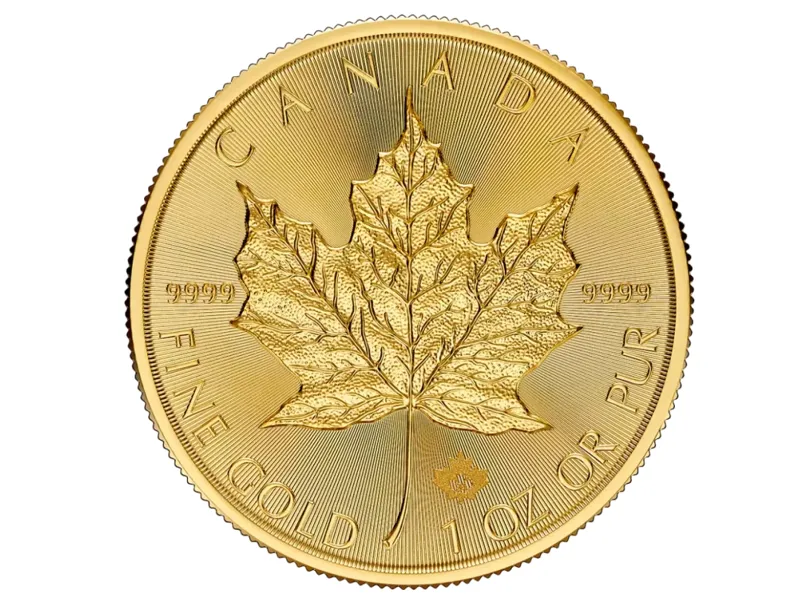 Maple Leaf Gold Coin 1 oz. (mixed years): 1 oz. Maple Leaf Gold Coin (mixed years)