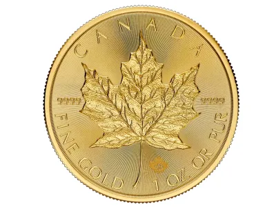 Maple Leaf Gold Coin 1 oz. (mixed years)