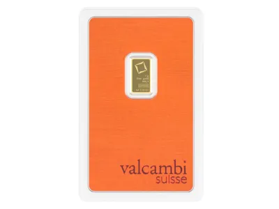 Valcambi Gold Bar 1 g.