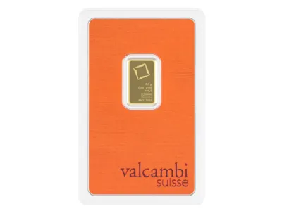 Valcambi Gold Bar 2.5 g.