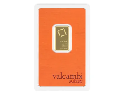 Valcambi Gold Bar 5 g.