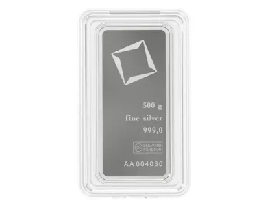 Valcambi Silver Bar 500 g.
