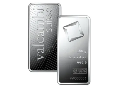 Valcambi Silver Bar 500 g.