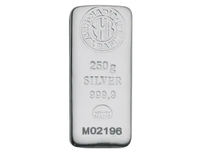Nadir Silver Bar 250 g.
