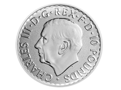2024 Britannia 1/10 oz Charles III platinum coin